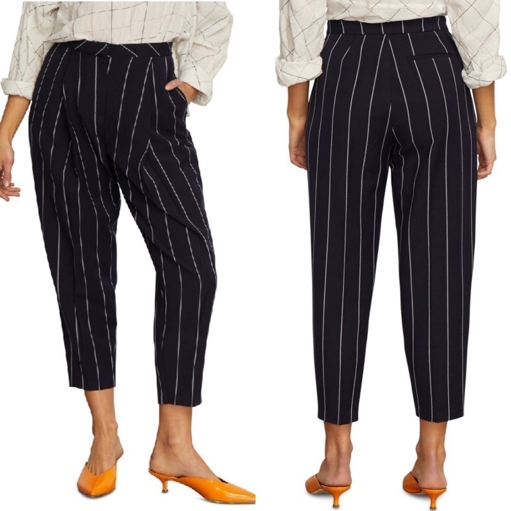 Habitual Easton Crop Trousers In Night Sky
